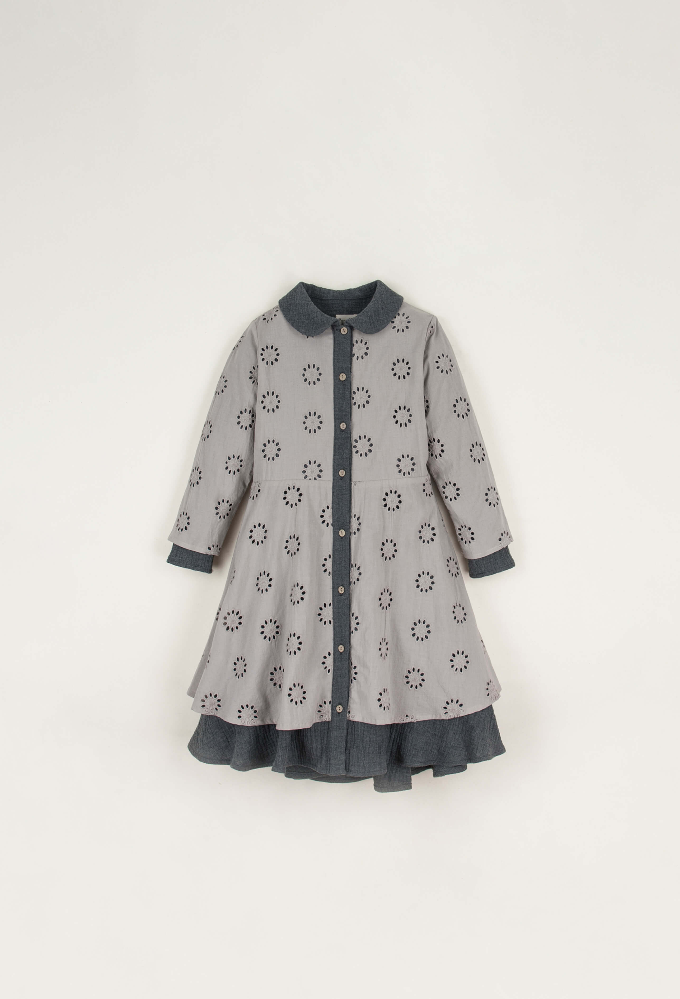SOOR PLOOM Ismay dress リバティ アリスW 5y110cm Printed Lisa Dress in Black and White Swirl - Shwetambari