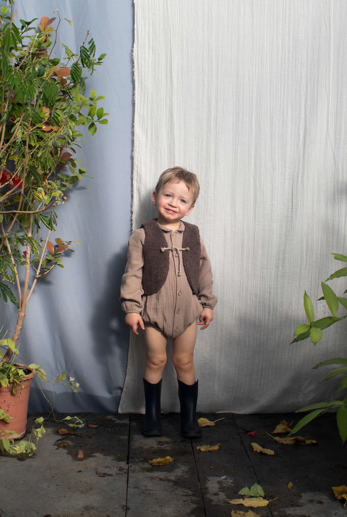 Mod.6.3 Shirt taupe romper suit | AW21.22 Mod.6.3 Shirt taupe romper suit | 1