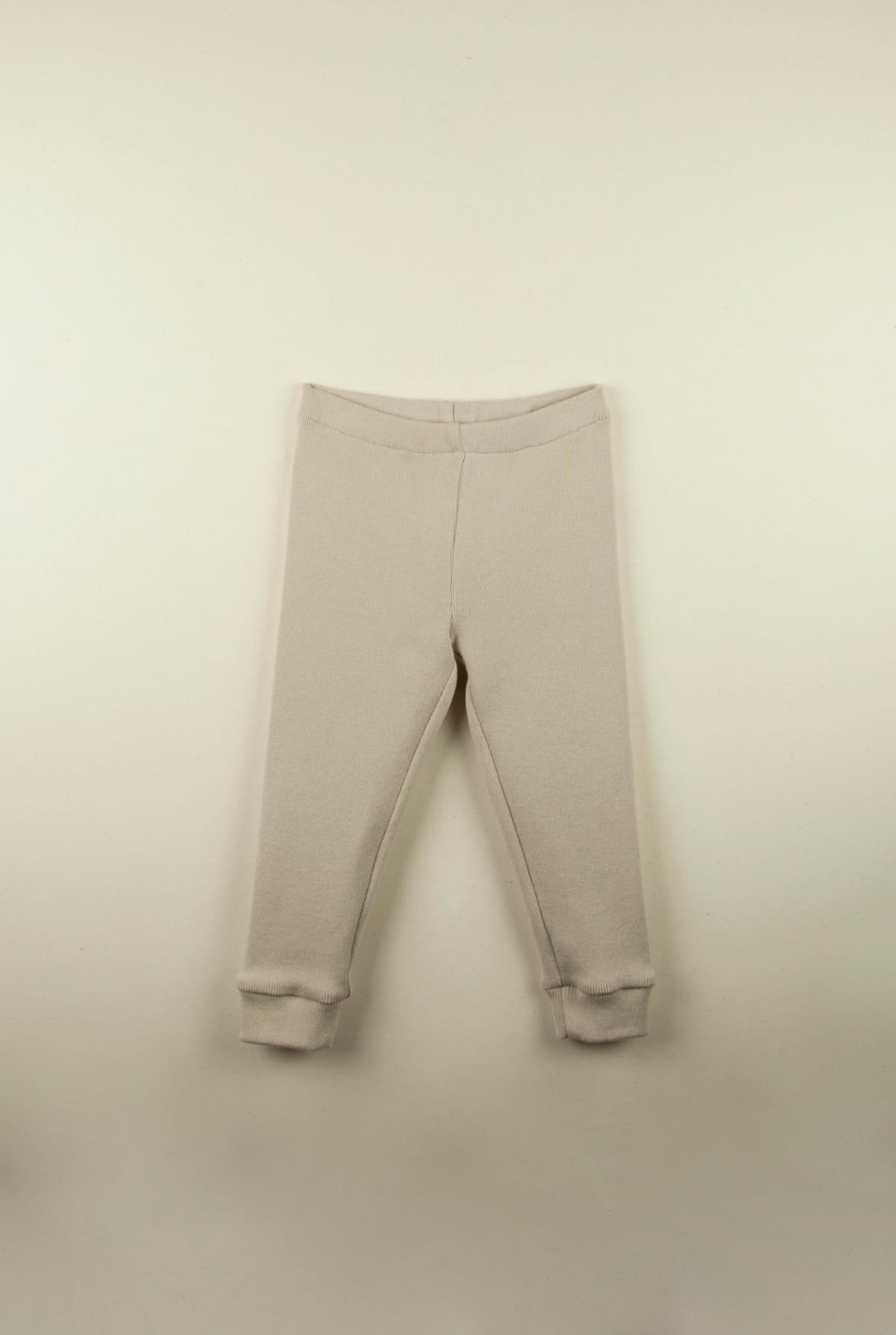 Mod.10.1 Beige cotton leggings | AW21.22 Mod.10.1 Beige cotton leggings | 1