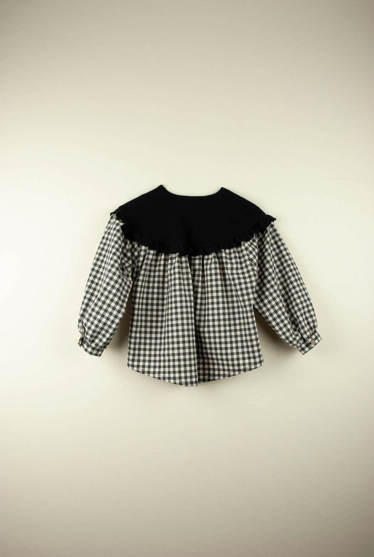 Mod.13.3 Gingham yoke blouse | AW21.22 Mod.13.3 Gingham yoke blouse | 1