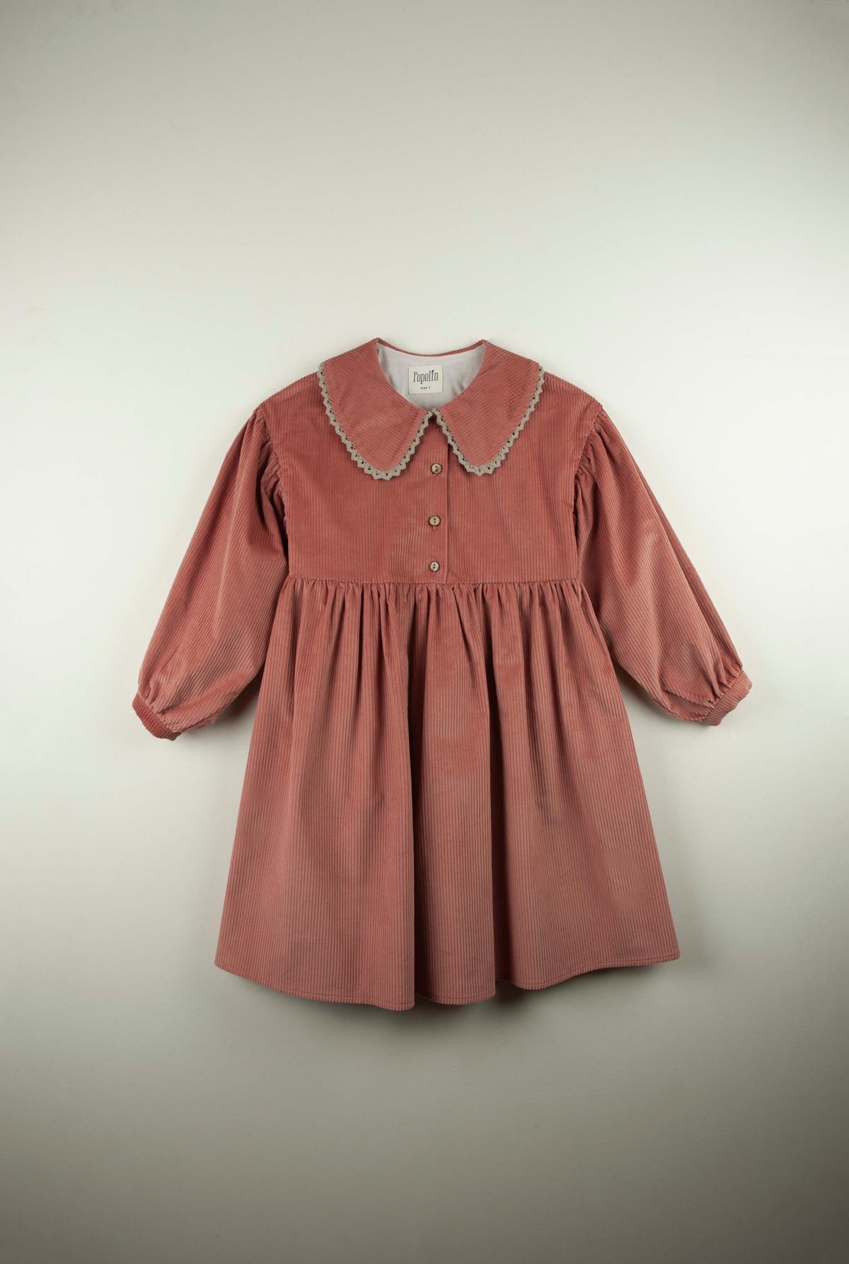 Mod.33.1 Pink statement collar dress | AW21.22 Mod.33.1 Pink statement collar dress | 1