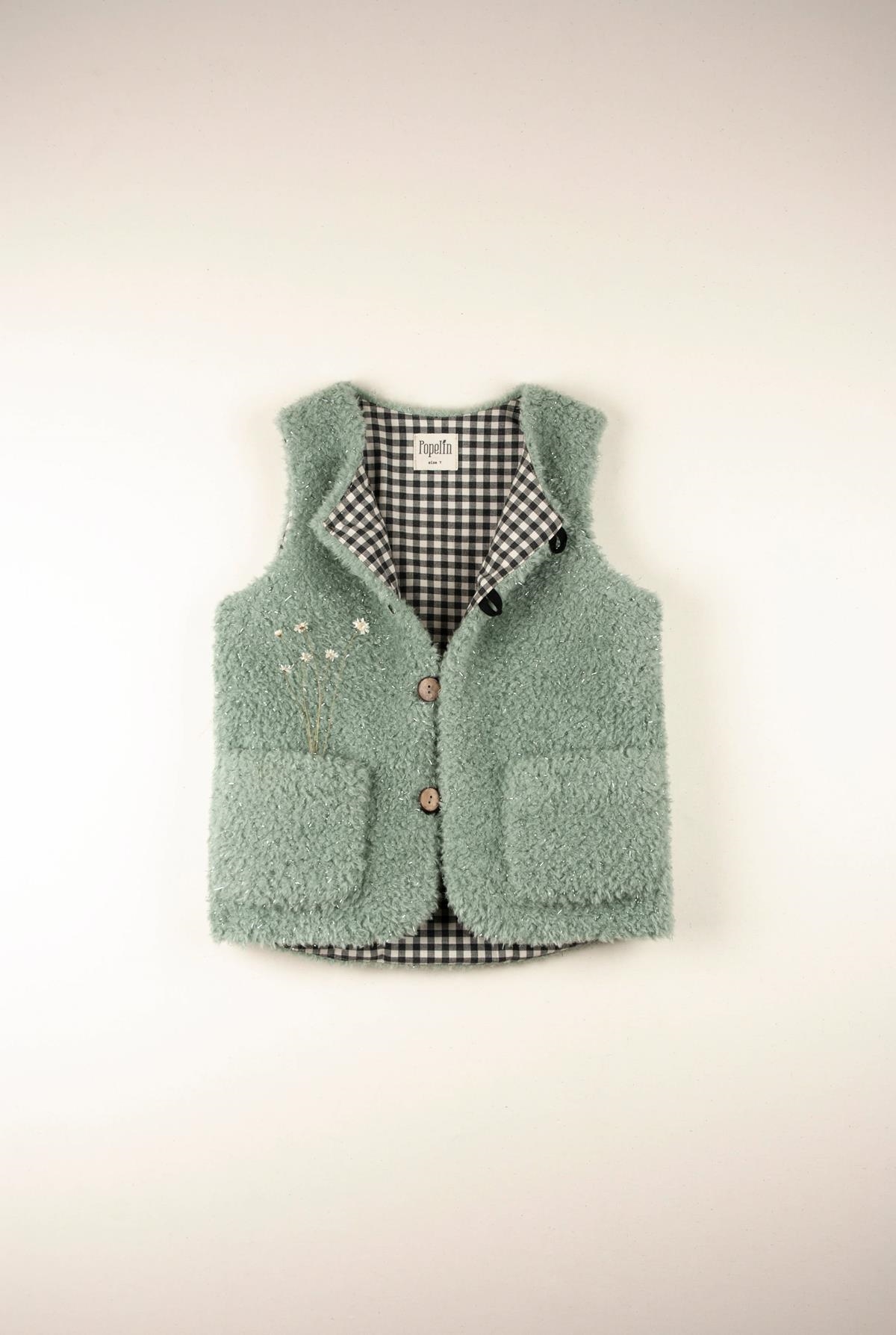 Mod.36.1 Green fleece waistcoat | AW21.22 Mod.36.1 Green fleece waistcoat | 1