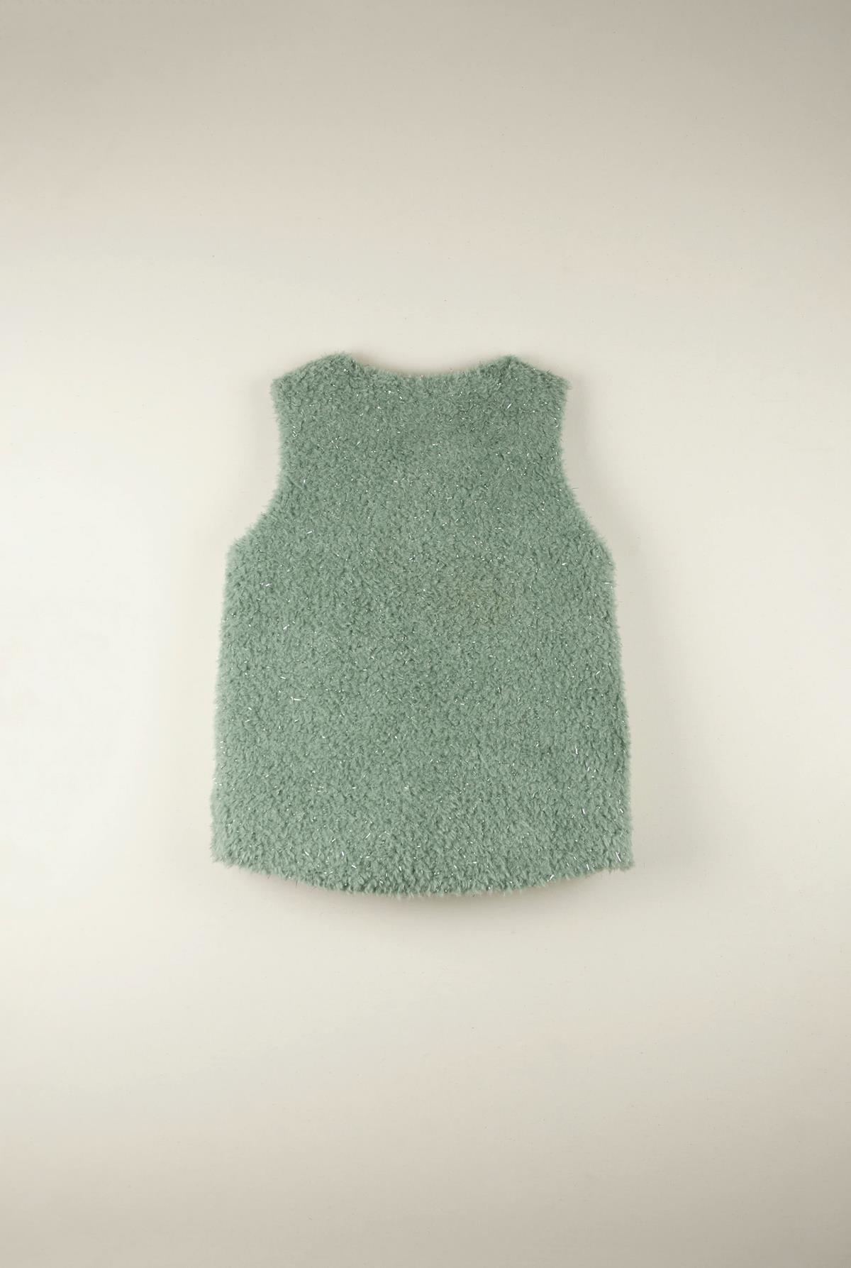Mod.36.1 Green fleece waistcoat | AW21.22 Mod.36.1 Green fleece waistcoat | 1