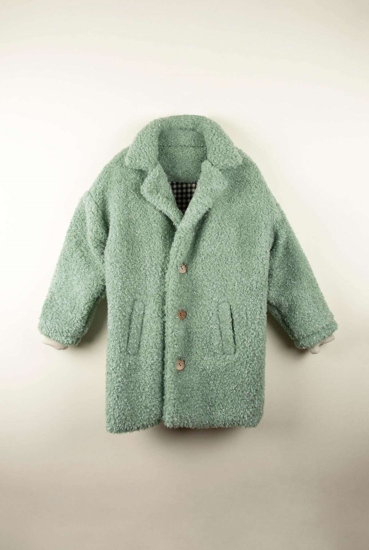 Mod.39.1 Green coat with lapel | AW21.22 Mod.39.1 Green coat with lapel | 1