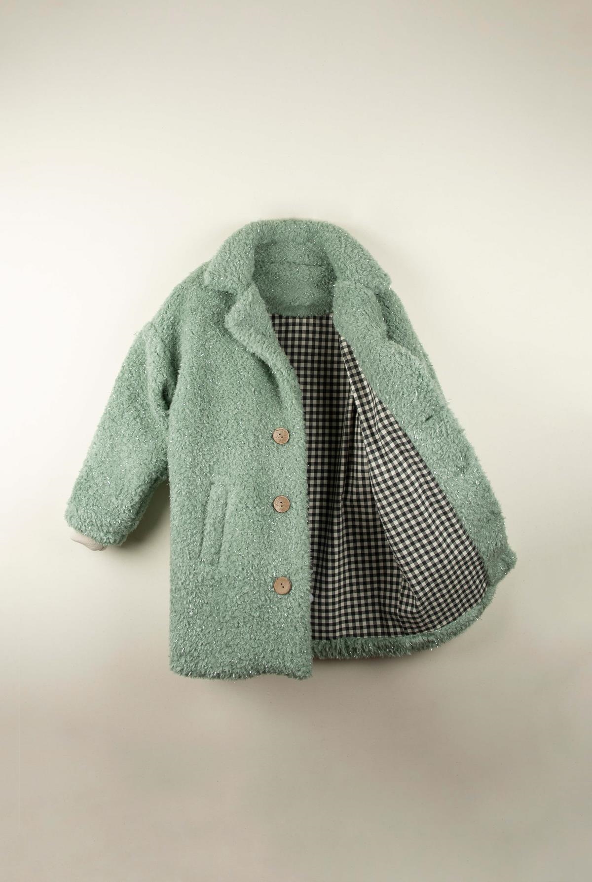Mod.39.1 Green coat with lapel | AW21.22 Mod.39.1 Green coat with lapel | 1