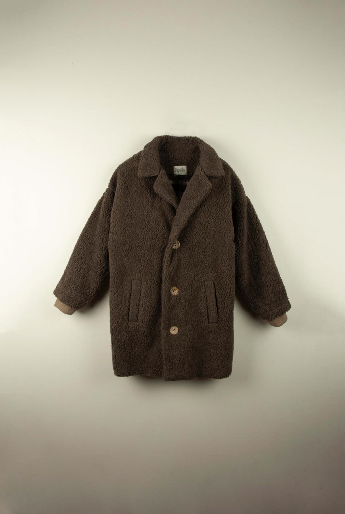 Mod.39.2 Brown coat with lapel | AW21.22 Mod.39.2 Brown coat with lapel | 1