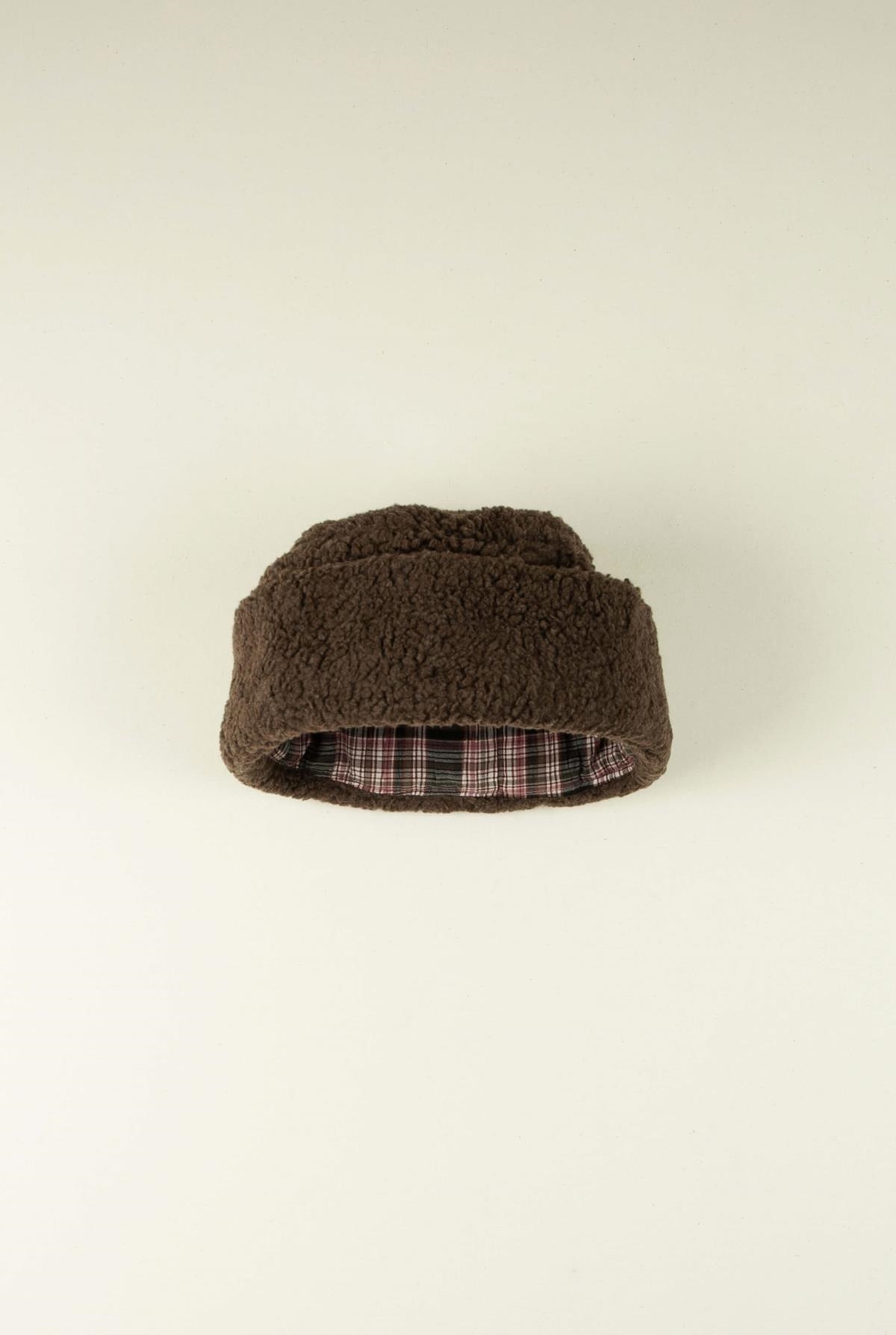 Mod.41.1 Brown fleece hat | AW21.22 Mod.41.1 Brown fleece hat | 1