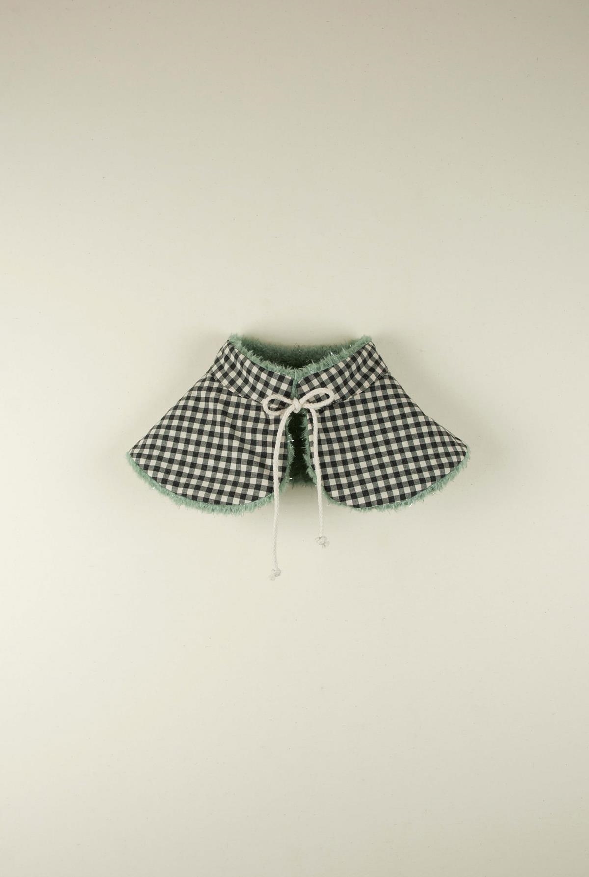 Mod.43.1 Green reversible fleece collar | AW21.22 Mod.43.1 Green reversible fleece collar | 1