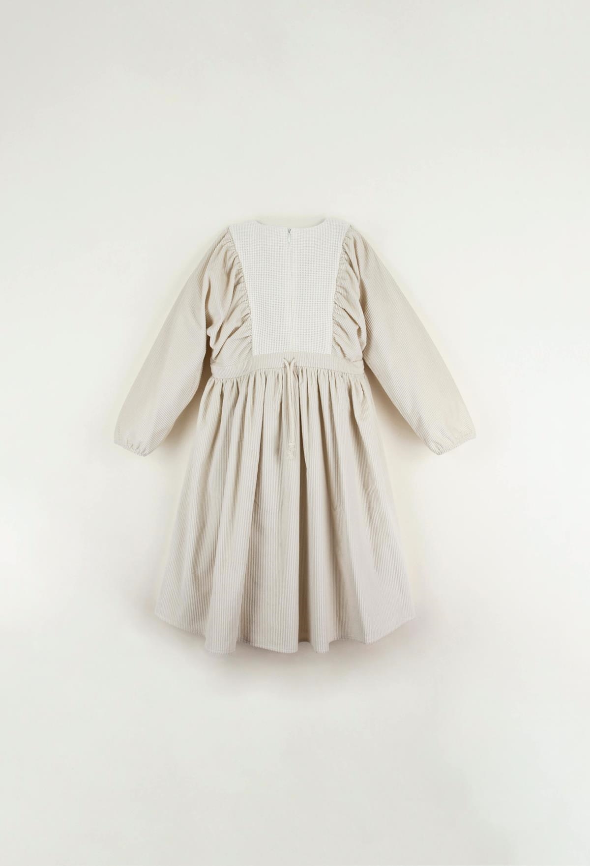 Mod.30.1 Off-white dress with yoke | AW22.23 Mod.30.1 Off-white dress with yoke