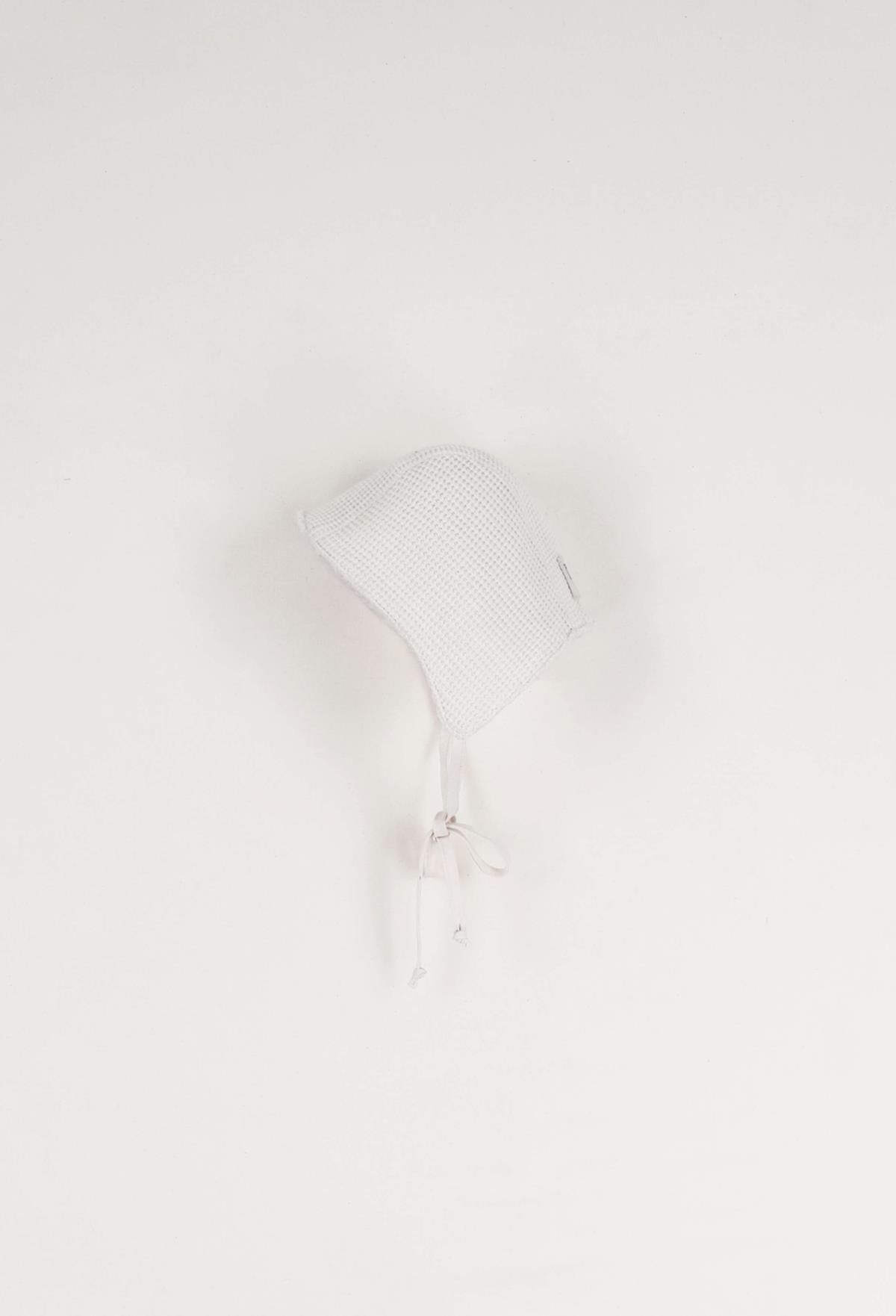 Mod.41.1 Off-white fleece bonnet | AW22.23 Mod.41.1 Off-white fleece bonnet