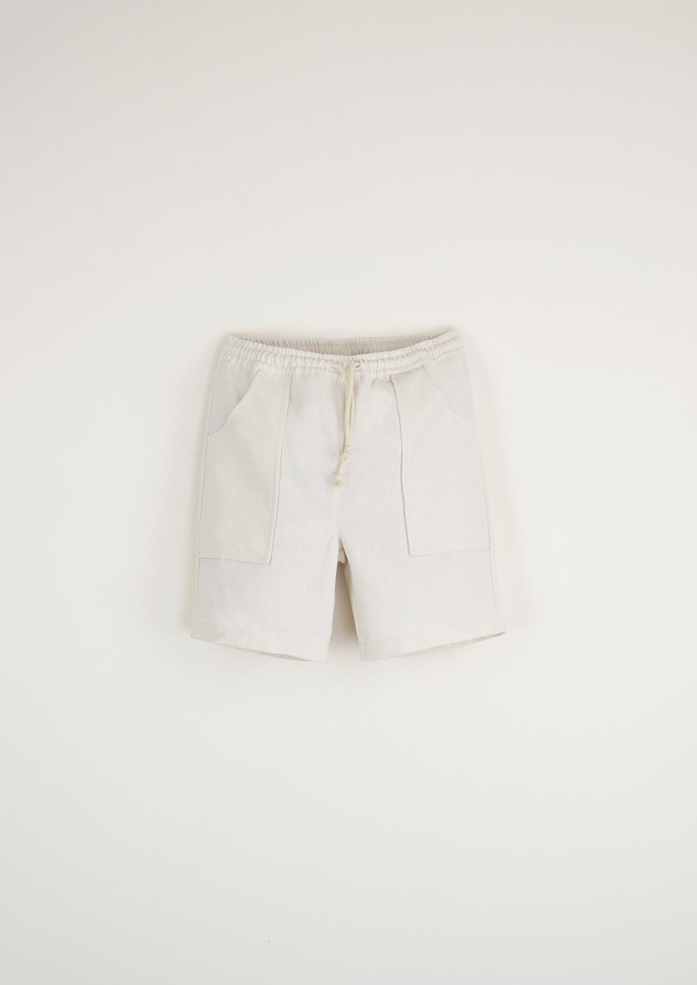 Mod.16.3 Off-white bermuda shorts | SS23 Mod.16.3 Off-white bermuda shorts
