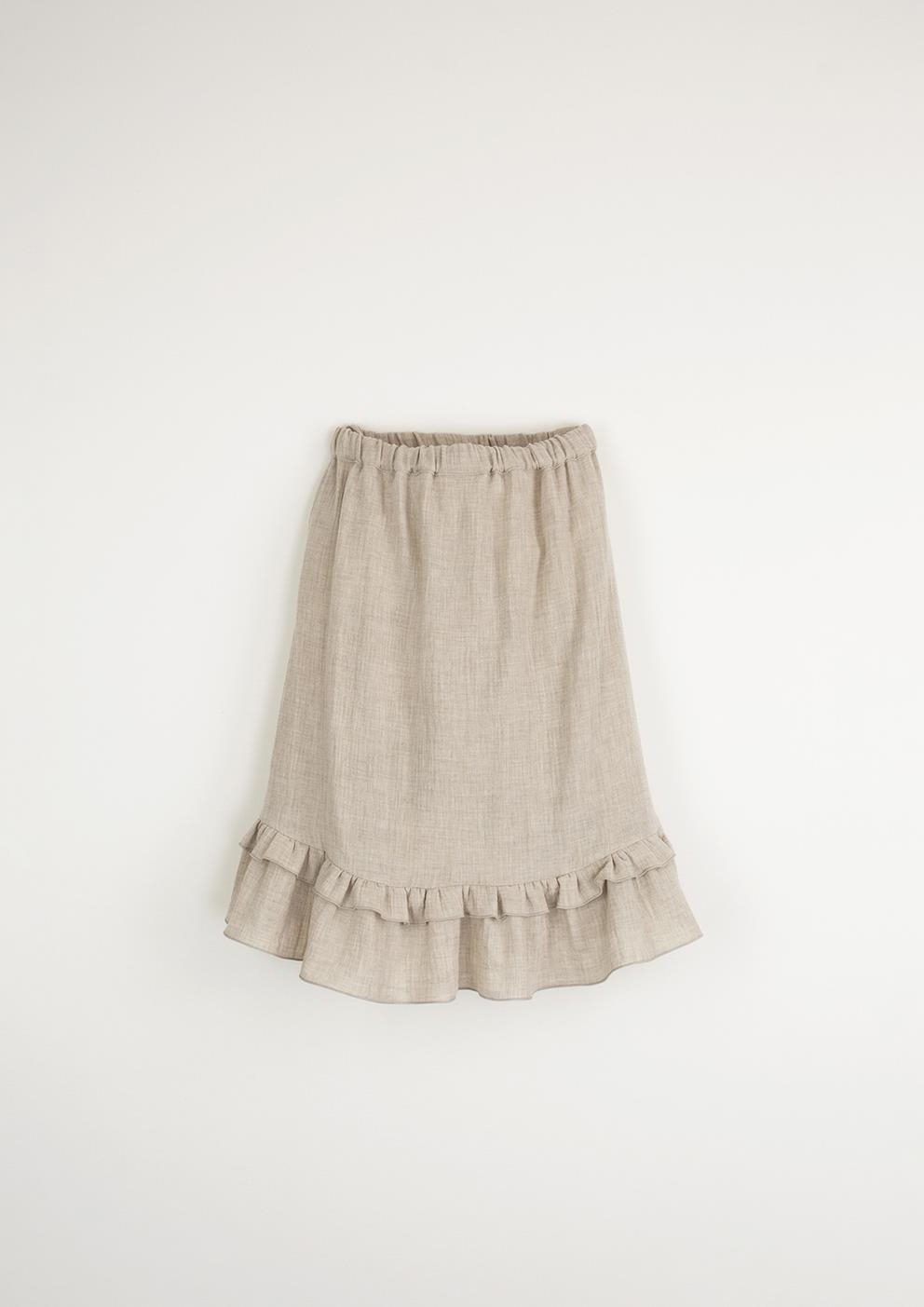 Mod.18.2 Sand organic skirt | SS23 Mod.18.2 Sand organic skirt