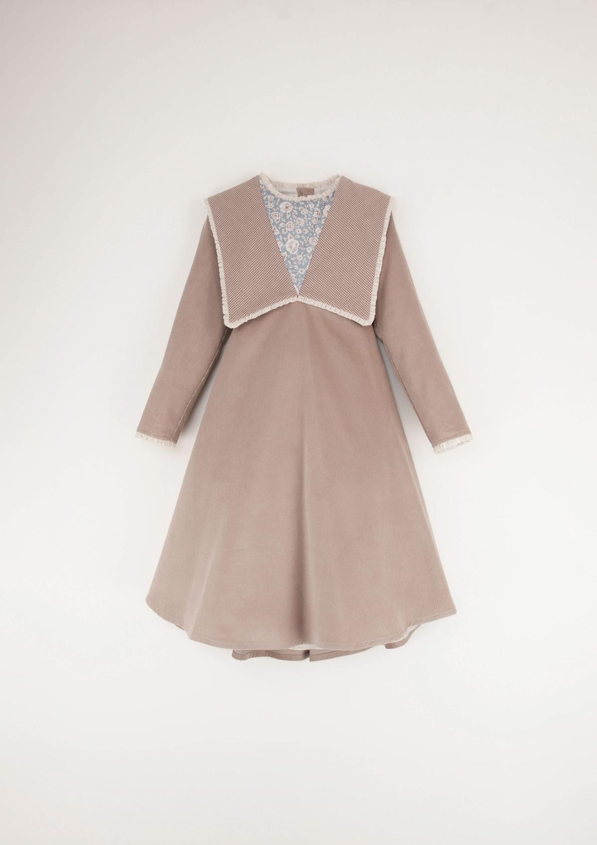 Mod.32.2 Pink cape-style dress | AW23.24 Mod.32.2 Pink cape-style dress