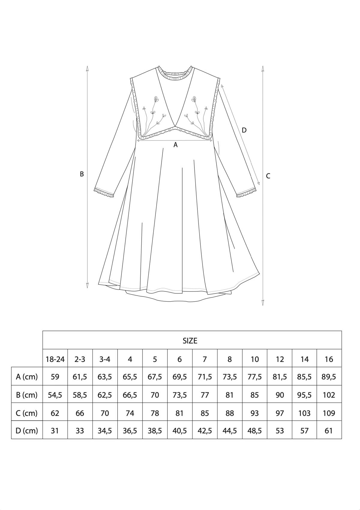 Mod.32.3 Ochre cape-style dress | AW23.24 Mod.32.3 Ochre cape-style dress