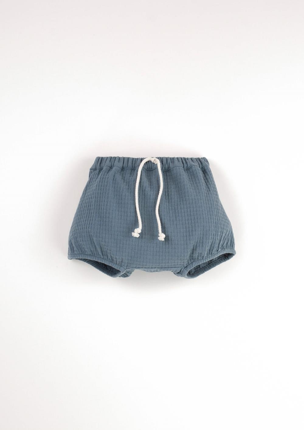 Mod.4.3 Blue textured culotte | SS24 Mod.4.3 Blue textured culotte