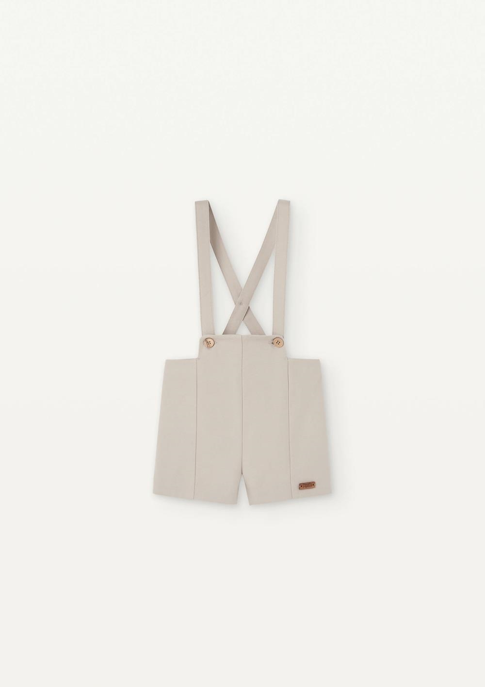 Mod 10.1 Sand panelled dungarees | SS25 Mod 10.1 Sand panelled dungarees