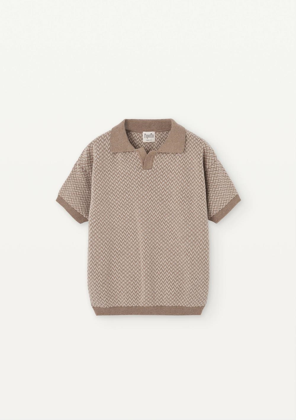 Mod 39.2 Brown knitted jersey | SS25 Mod 39.2 Brown knitted jersey