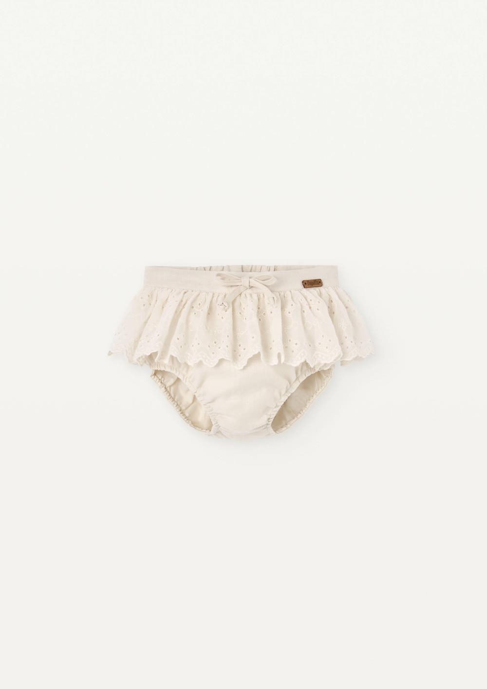Mod 22.1 Off-white frill culotte | SS25 Mod 22.1 Off-white frill culotte