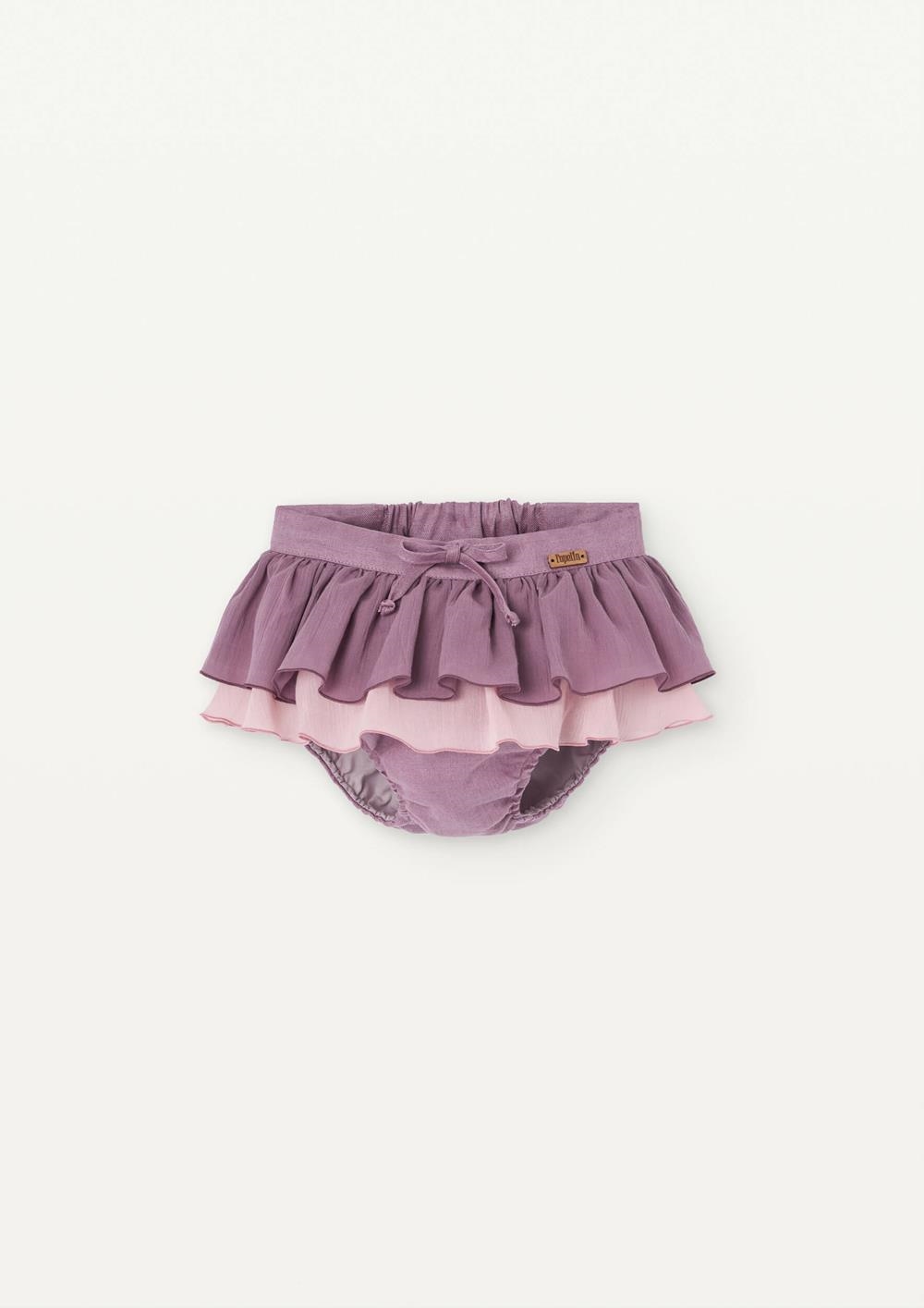 Mod 22.2 Mauve double frill culotte | SS25 Mod 22.2 Mauve double frill culotte