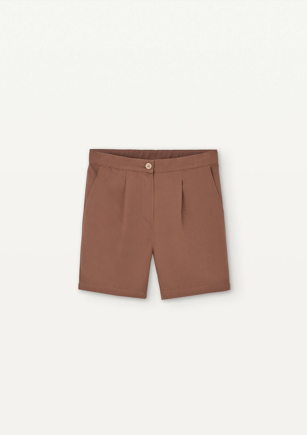 Mod 28.5 Terracotta chino-style Bermuda shorts | SS25 Mod 28.5 Terracotta chino-style Bermuda shorts