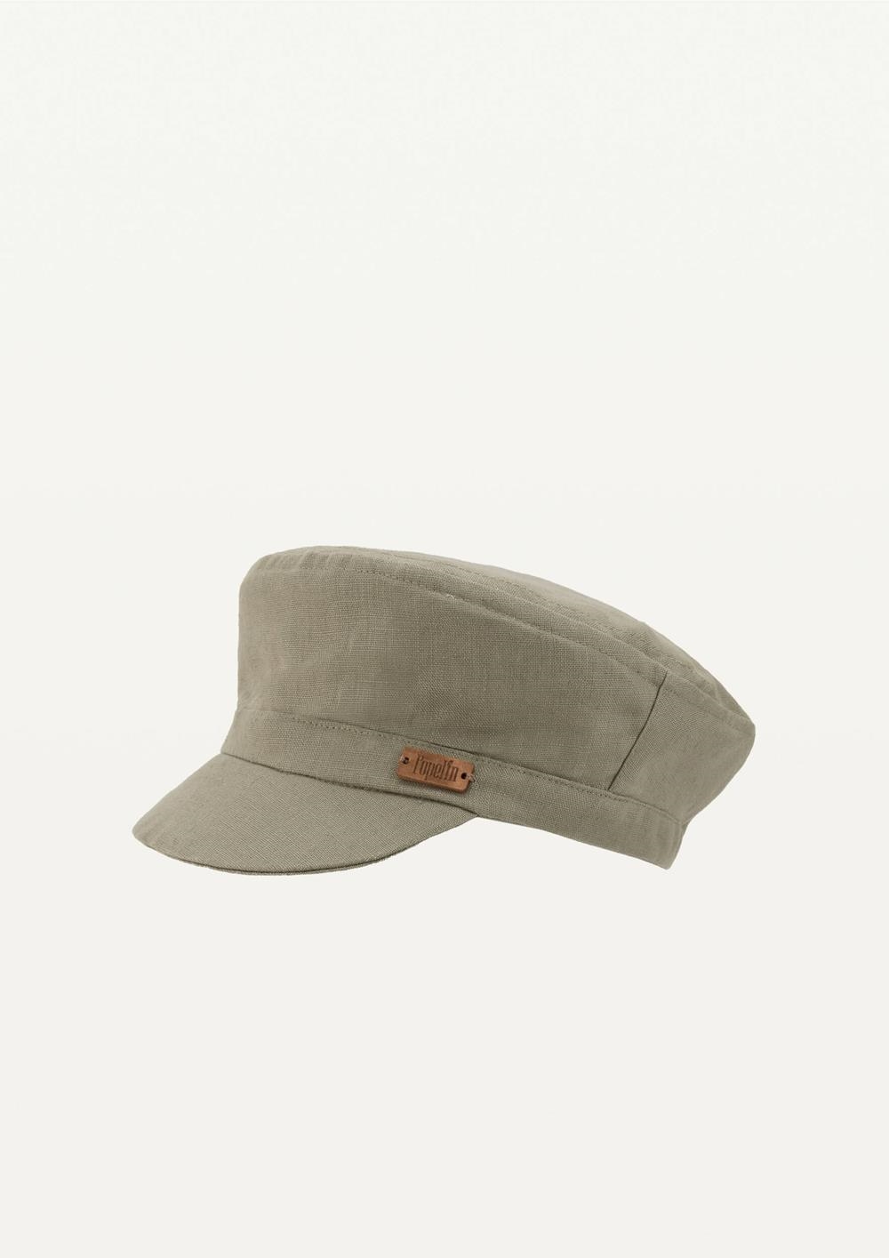 Mod 41.3 Green linen sailor cap | SS25 Mod 41.3 Green linen sailor cap