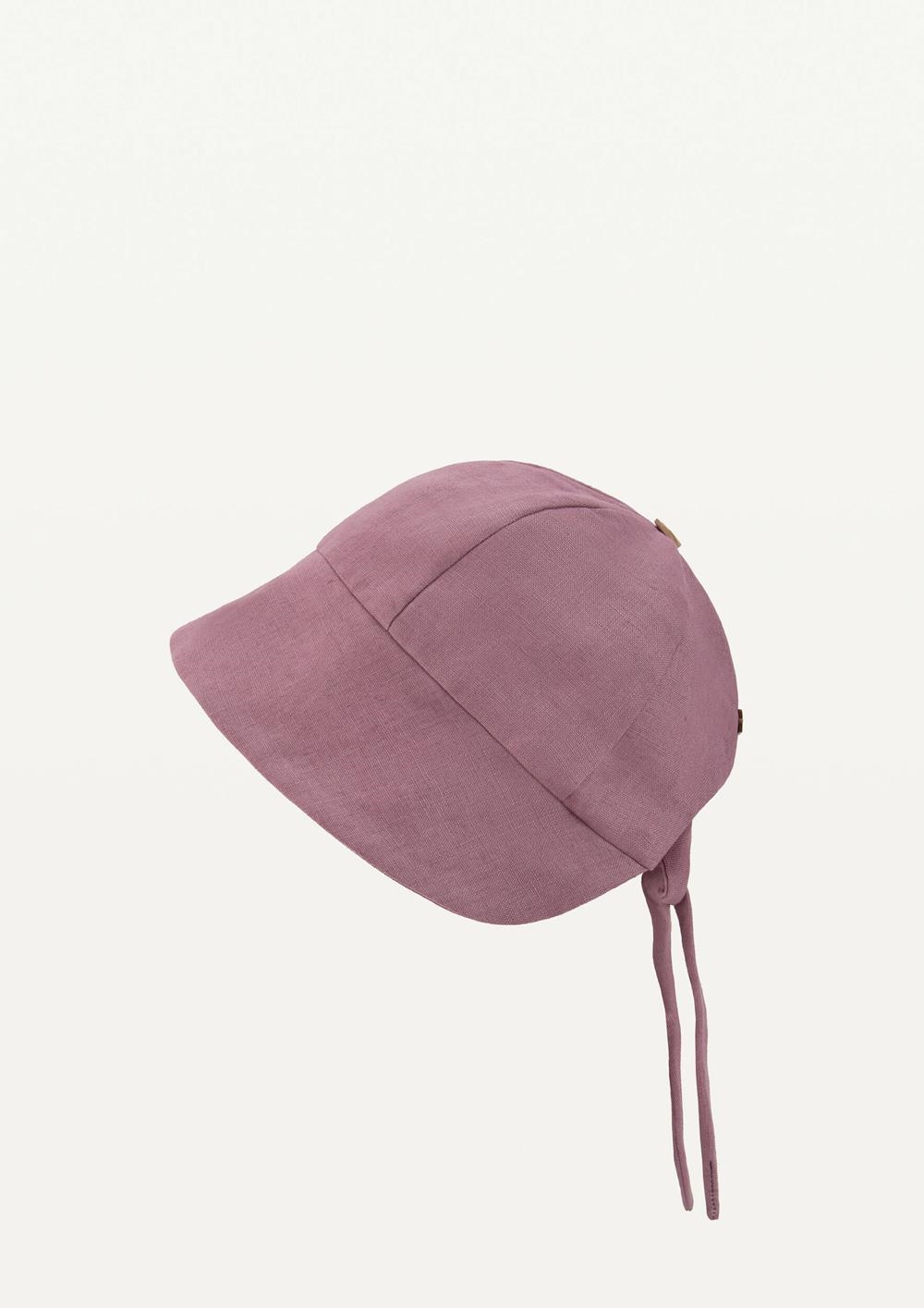 Mod 42.3 Mauve linen hat | SS25 Mod 42.3 Mauve linen hat