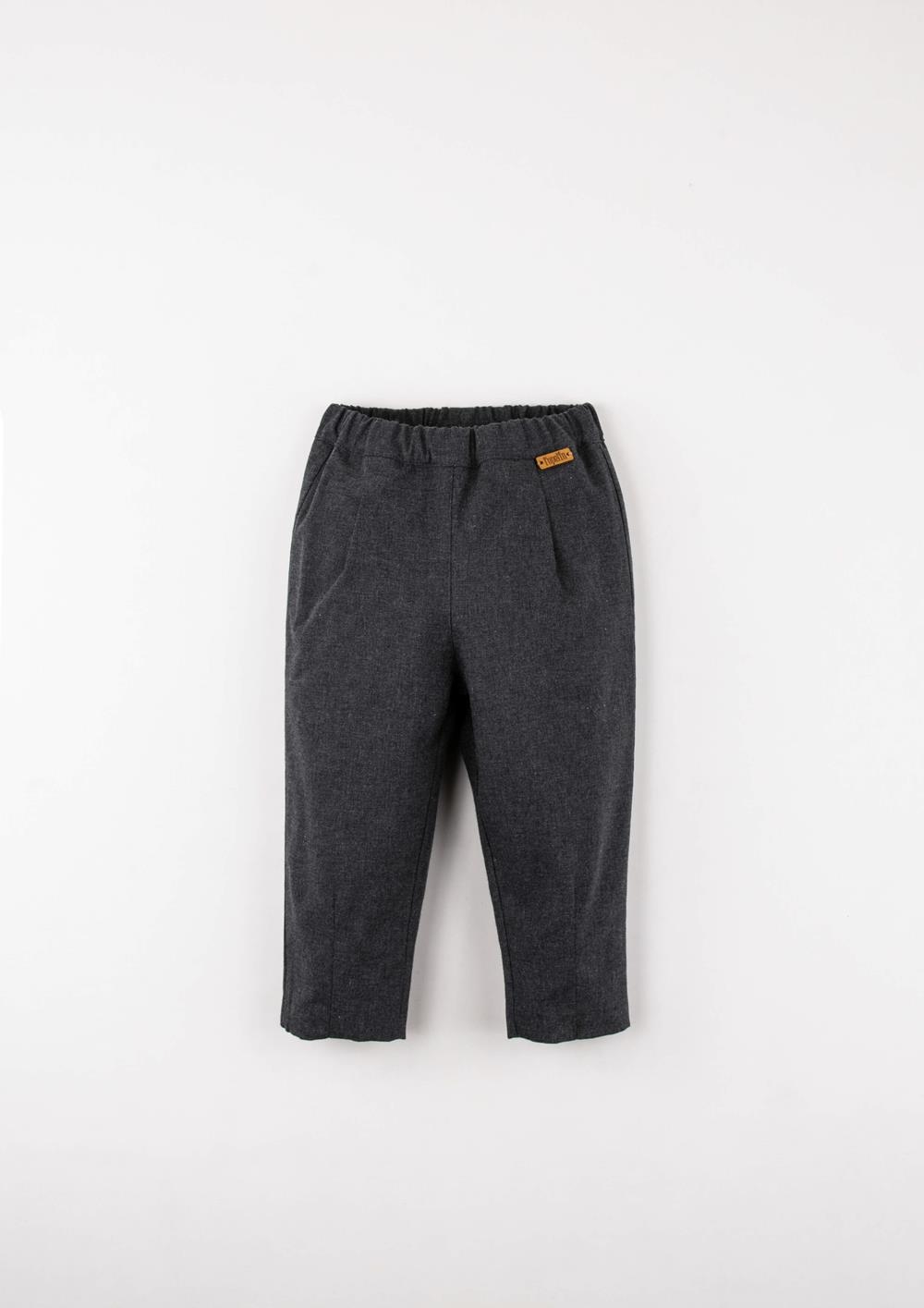 Mod.34.4 Anthracite grey trousers with pleats | AW2526 Mod.34.4 Anthracite grey trousers with pleats