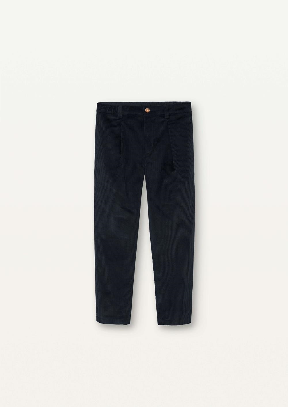 Mod.37.4 Black corduroy chino trousers | AW2526 Mod.37.4 Black corduroy chino trousers