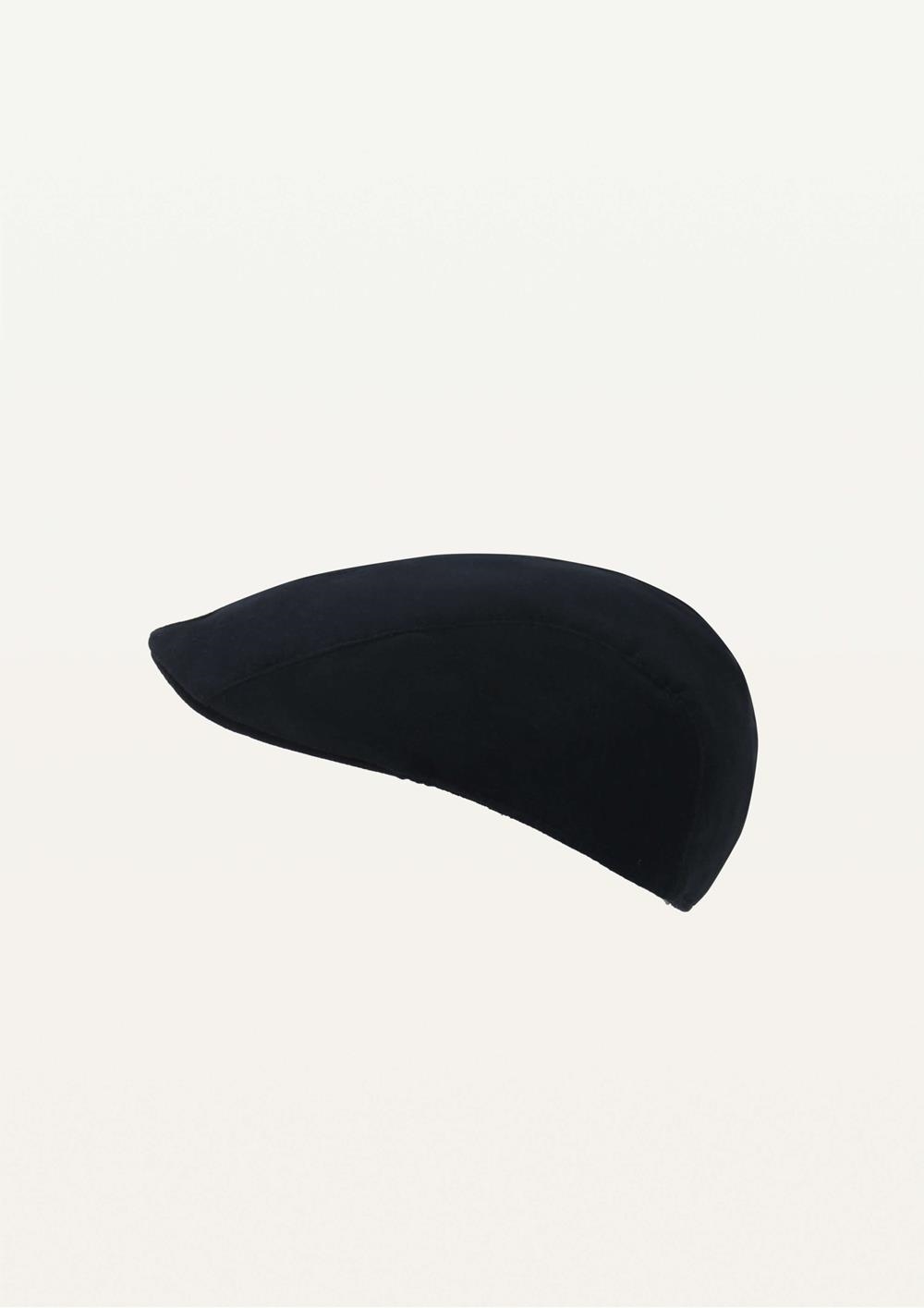 Mod.61.6 Black velvet cap | AW2526 Mod.61.6 Black velvet cap