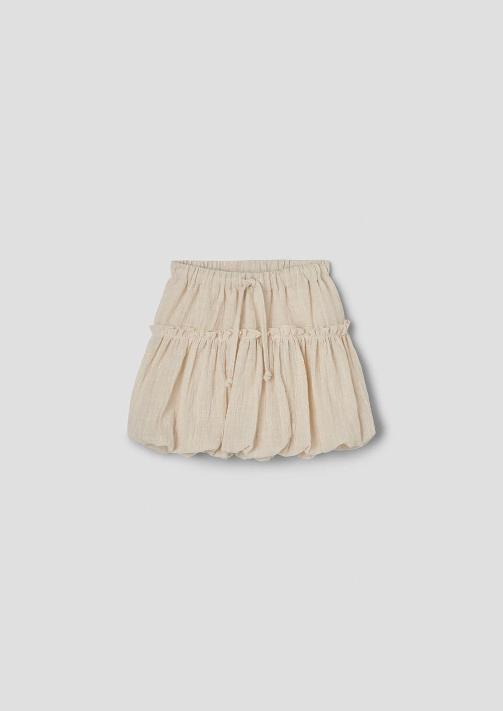 Mod.28.1 Off-white puffball mini skirt | SS26 Mod.28.1 Off-white puffball mini skirt