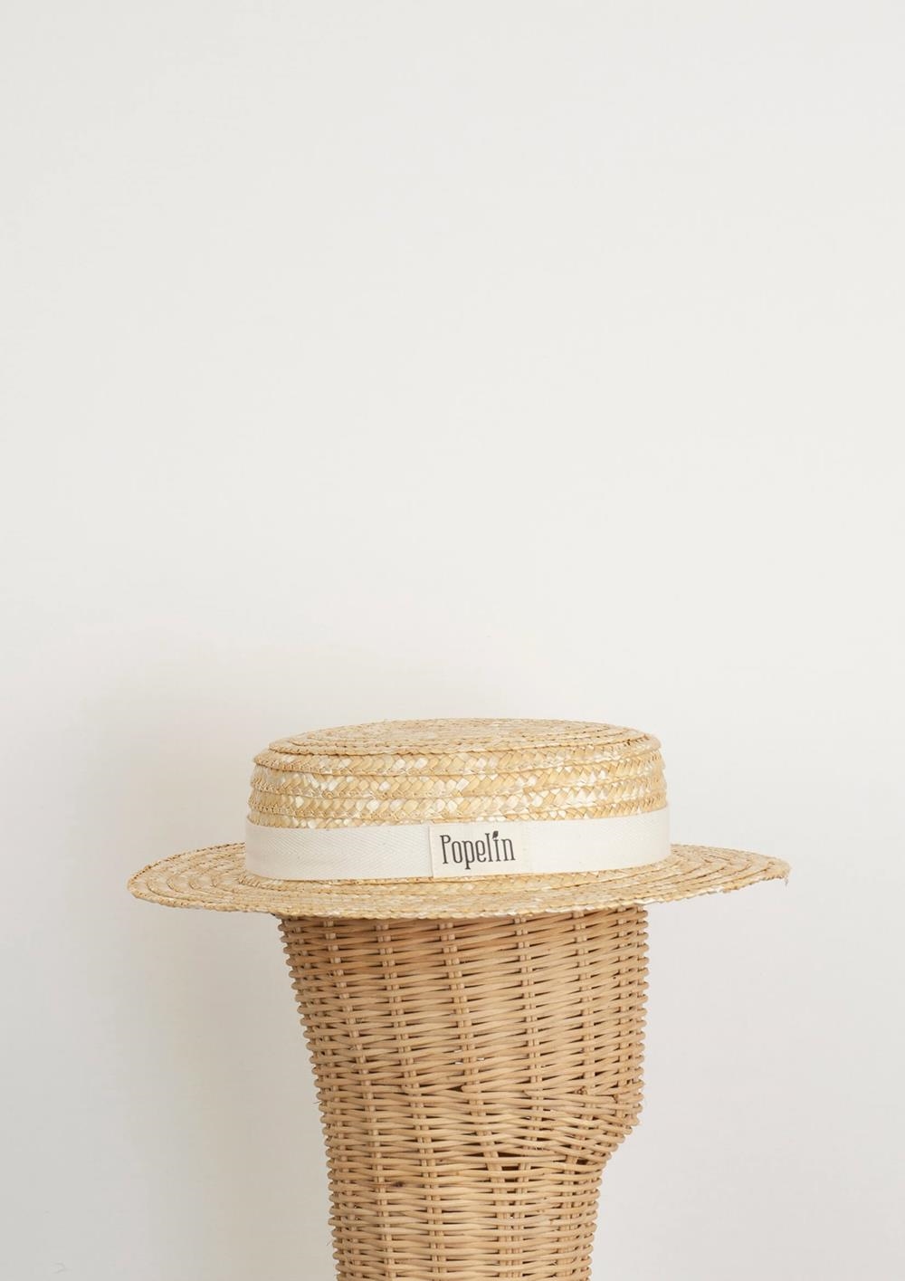 Mod.63.5 Off-white Natural straw hat | SS26 Mod.63.5 Off-white Natural straw hat