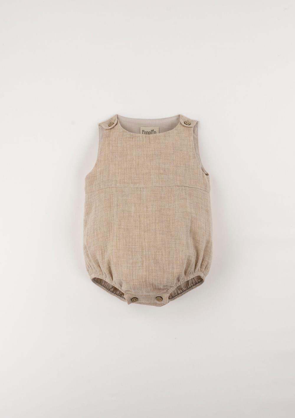 Mod.50.4 Sand baby romper suit | SS26 Mod.50.4 Sand baby romper suit