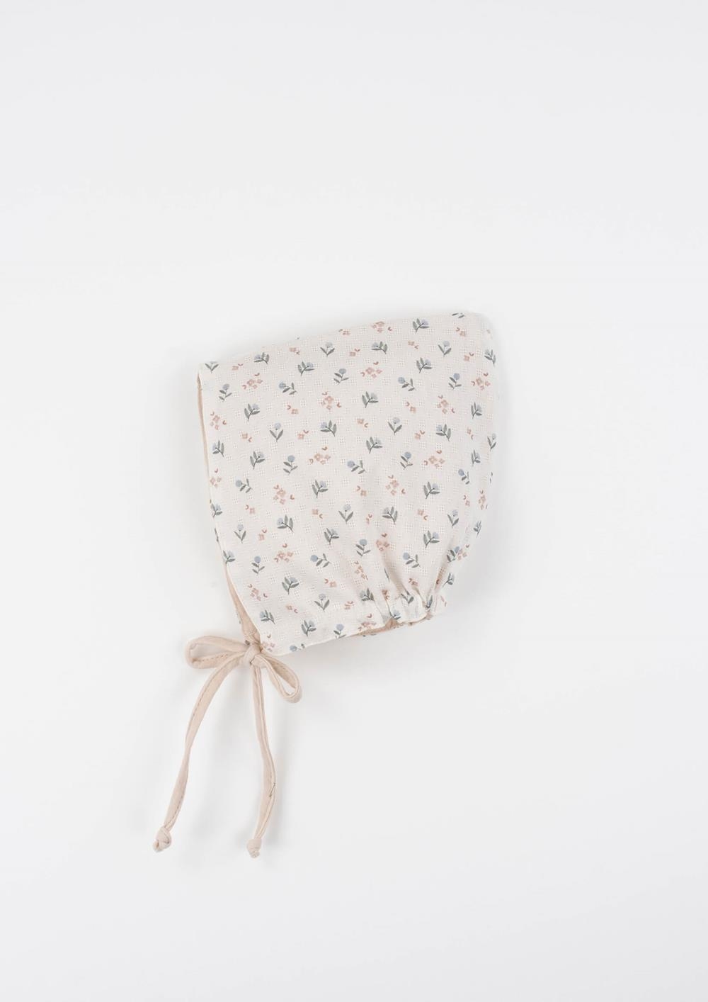 Mod.61.2 Floral reversible gnome bonnet | SS26 Mod.61.2 Floral reversible gnome bonnet