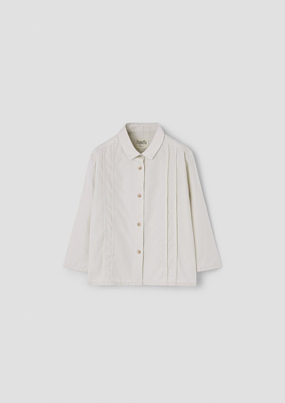 Mod.22.1 Off-white shirt with casing | AW26.27 Mod.22.1 Off-white shirt with casing