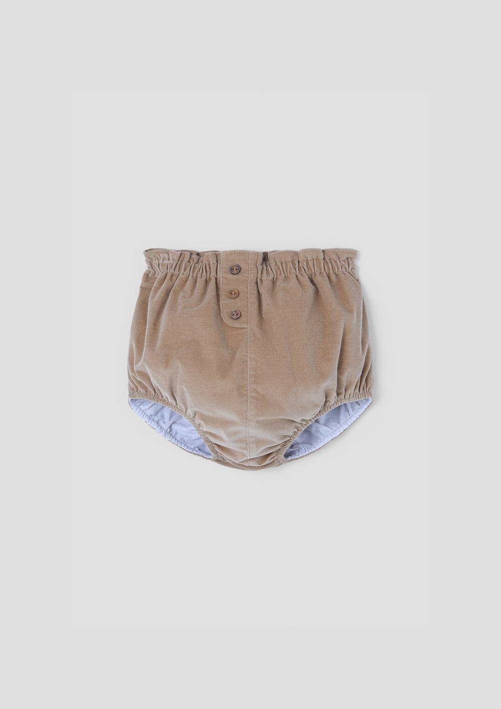 Mod.26.2 Camel corduroy high-waist culotte | AW26.27 Mod.26.2 Camel corduroy high-waist culotte