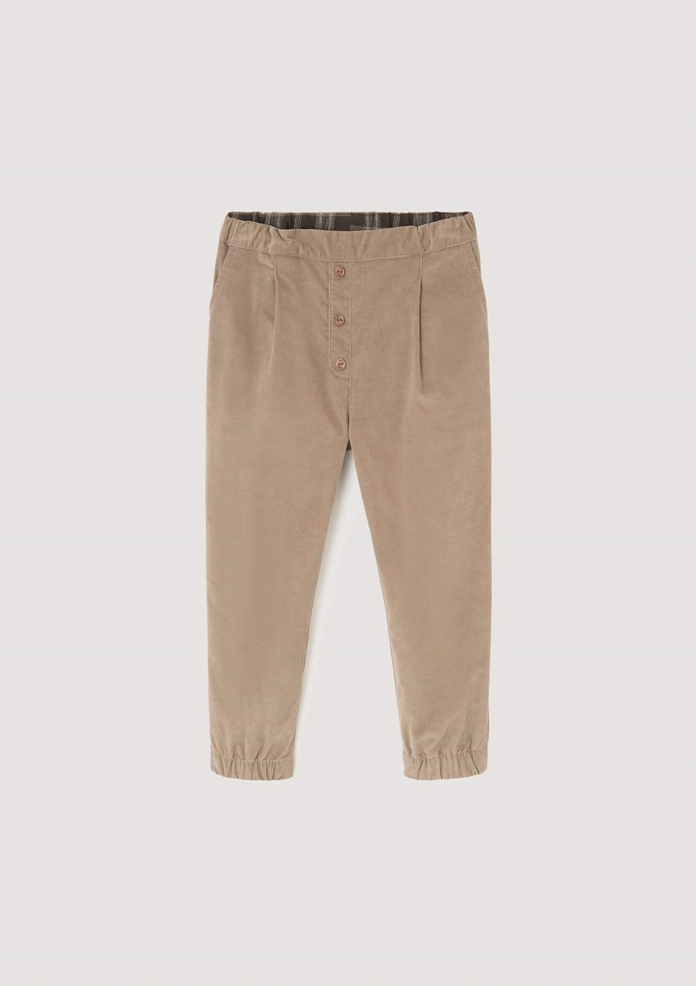 Mod.31.1 Camel corduroy jogger trousers | AW26.27 Mod.31.1 Camel corduroy jogger trousers