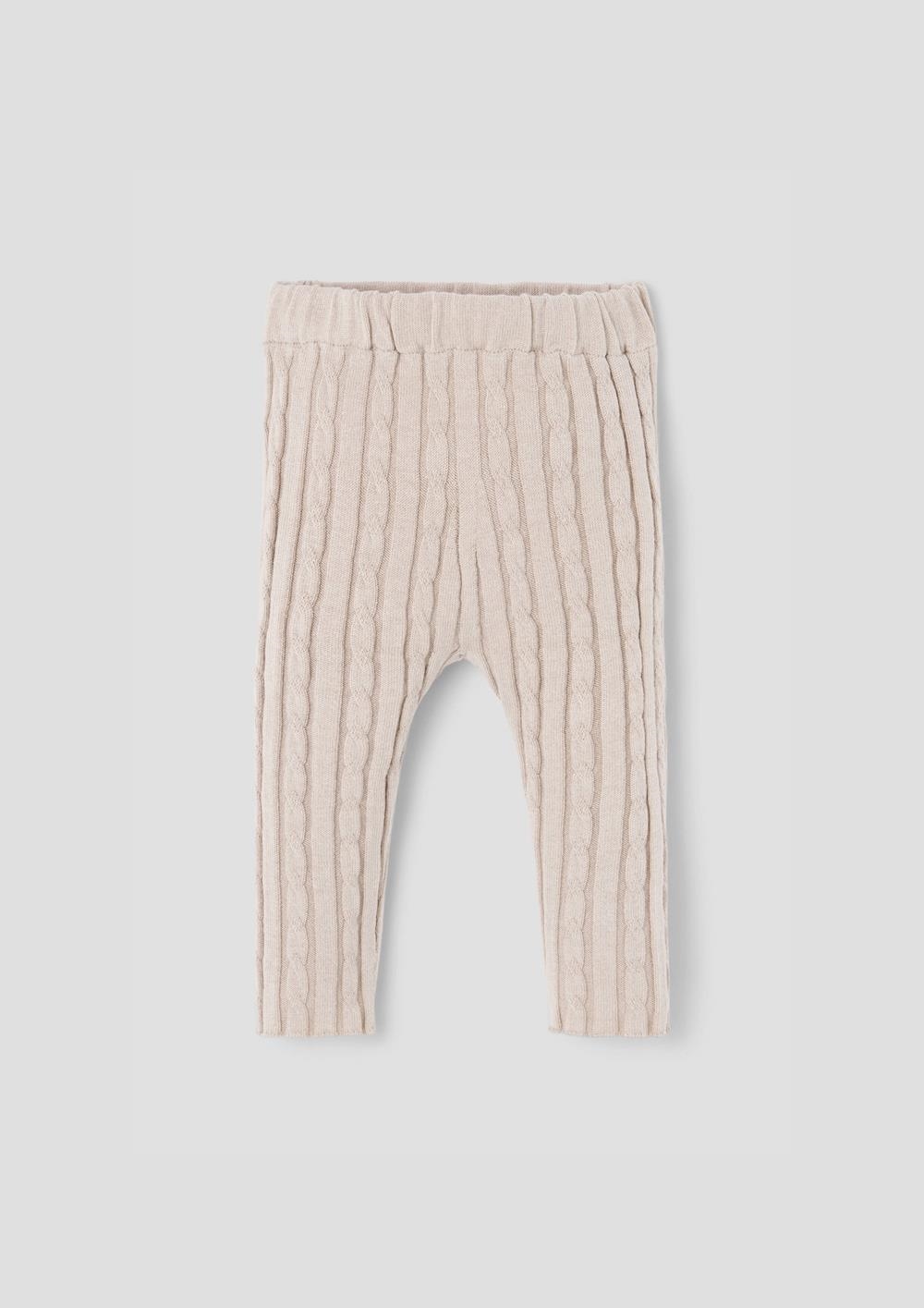 Mod.35.1 Sand knitted leggings | AW26.27 Mod.35.1 Sand knitted leggings