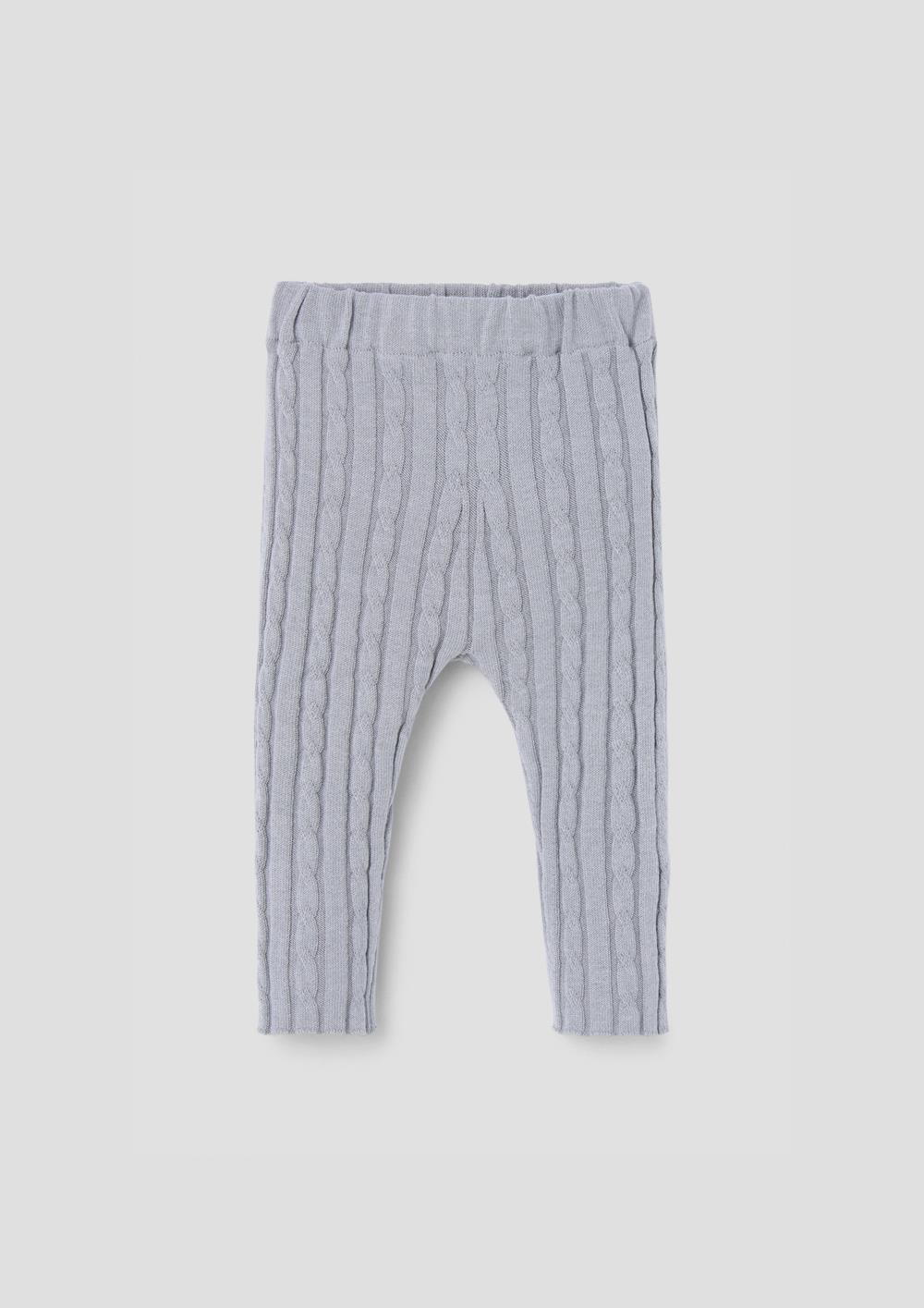 Mod.35.3 Grey knitted leggings | AW26.27 Mod.35.3 Grey knitted leggings