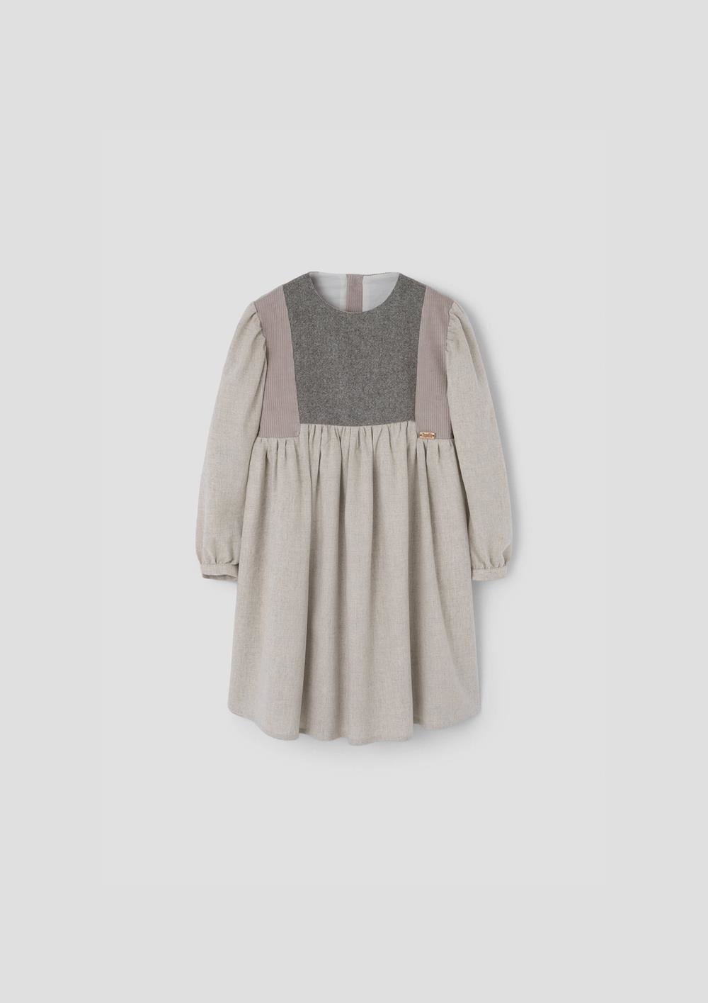 Mod.46.2 Sand dress with panels | AW26.27 Mod.46.2 Sand dress with panels