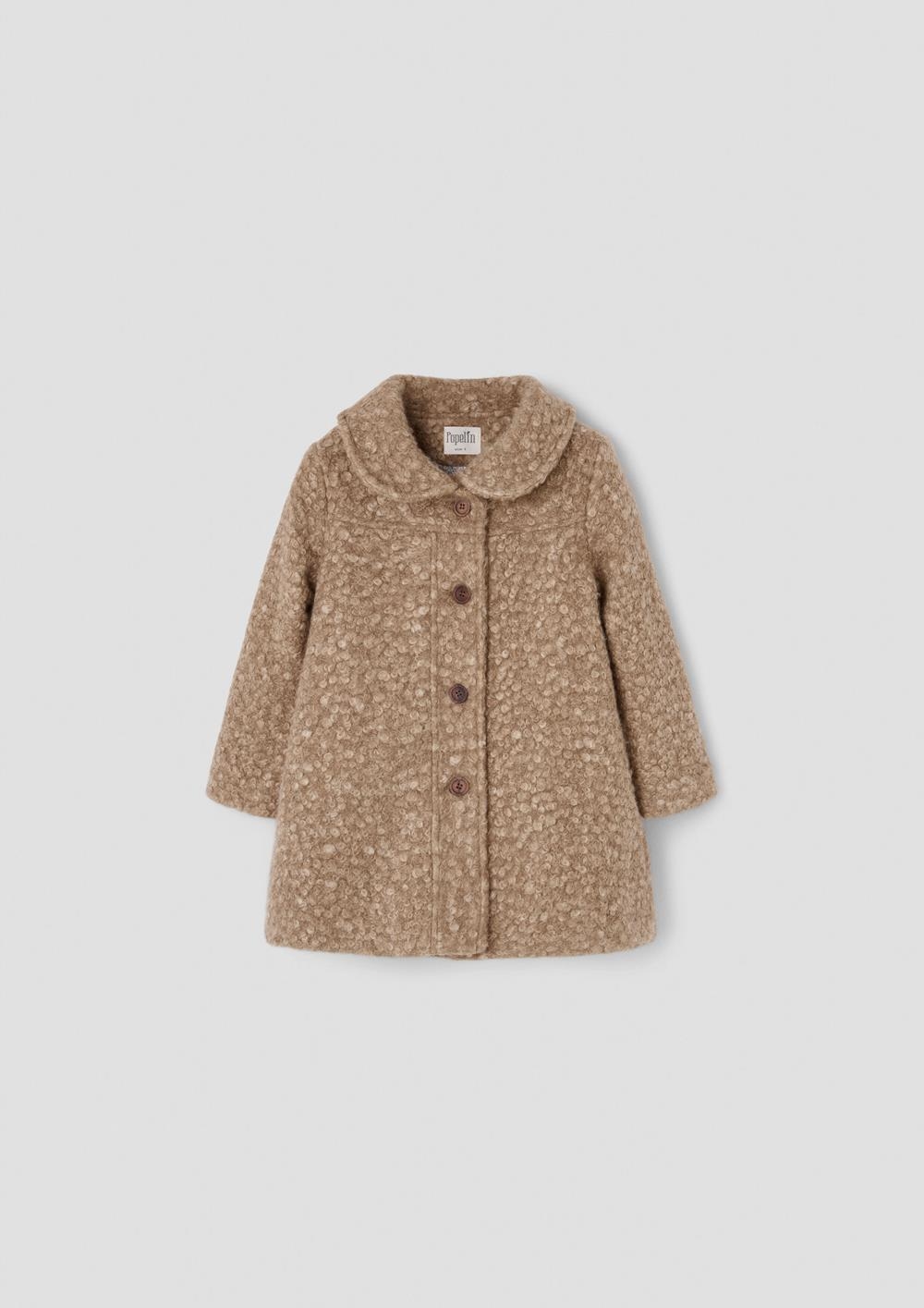 Mod.61.3 Camel faux fur coat with yoke | AW26.27 Mod.61.3 Camel faux fur coat with yoke