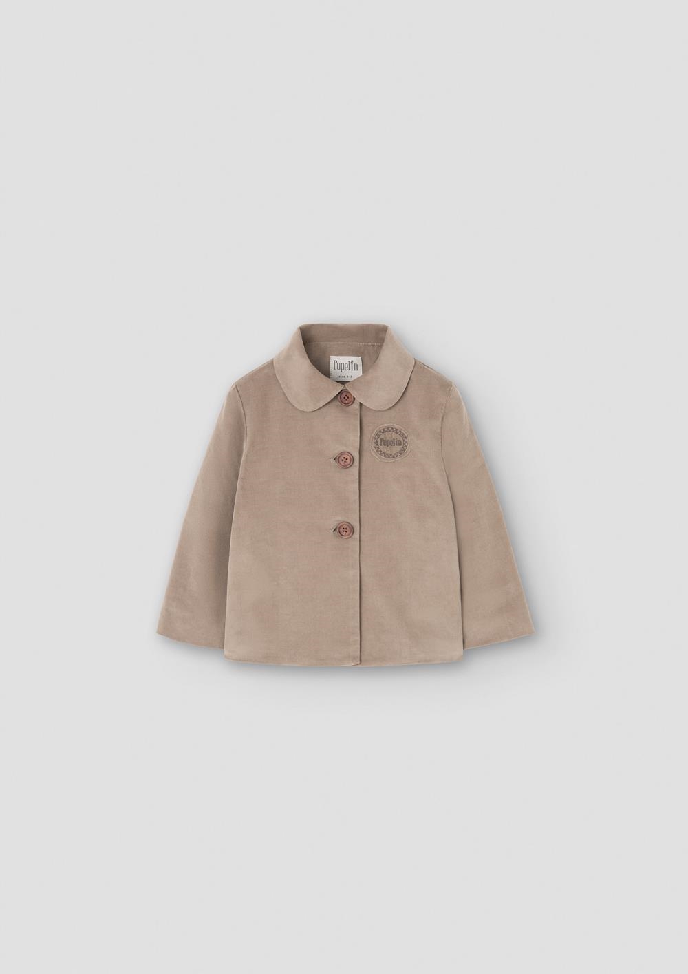 Mod.63.1 Camel corduroy coat with shirt-style collar | AW26.27 Mod.63.1 Camel corduroy coat with shirt-style collar