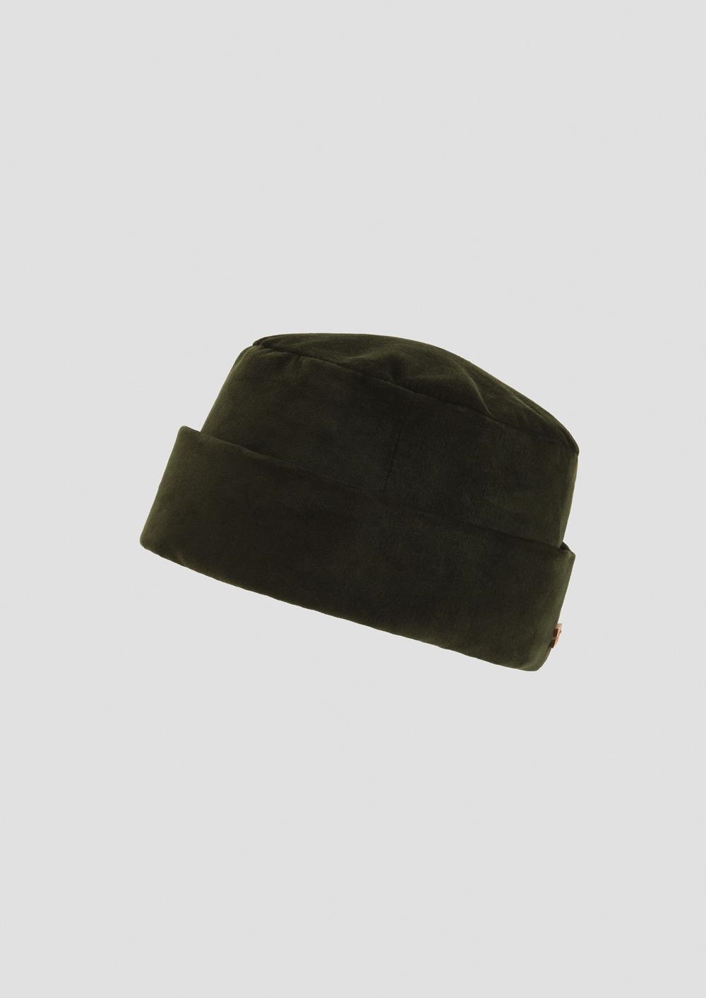 Mod.64.2 Moss green velvet Russian hat | AW26.27 Mod.64.2 Moss green velvet Russian hat