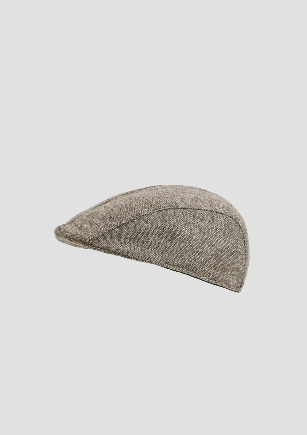 Mod.66.3 Brown fleck peak cap | AW26.27 Mod.66.3 Brown fleck peak cap