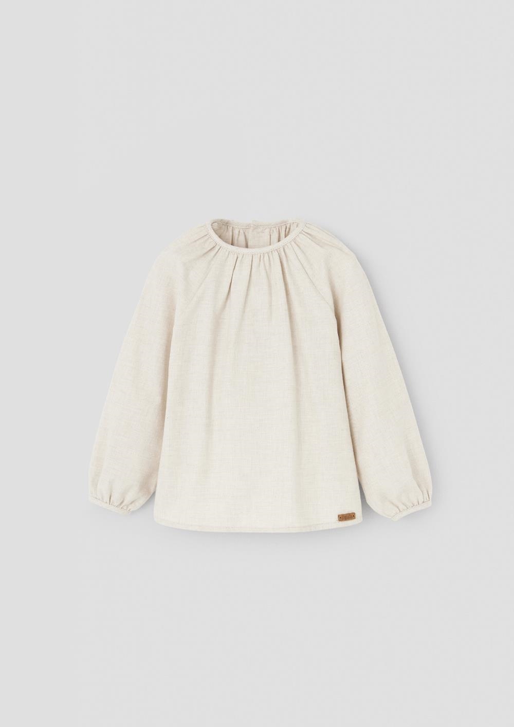 Mod.16.5 Sand raglan sleeve blouse | AW26.27 Mod.16.5 Sand raglan sleeve blouse