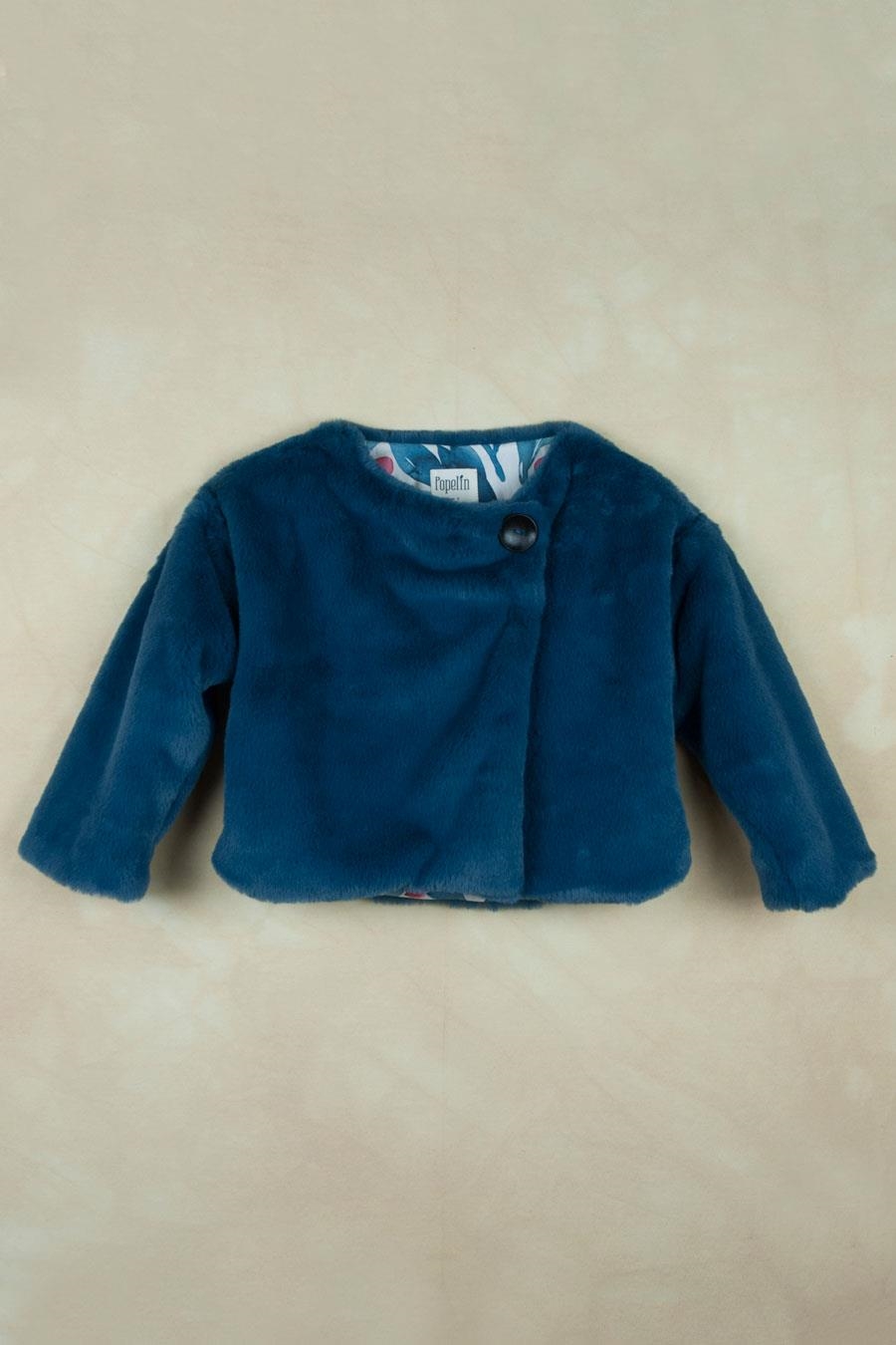Mod.25.1 - Short Blue Coat | AW18.19-Mod.25.1 - Short Blue Coat | 1