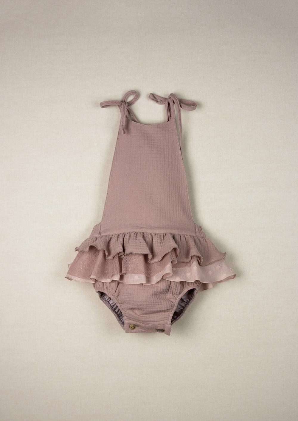 Mod.3.2 Pink romper suit with frill | SS21Mod.3.2 Pink romper suit with frill | 1