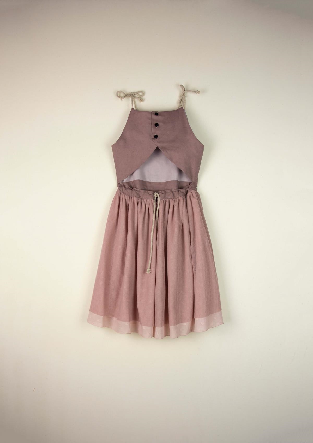 Mod.29.1 Pink dress with straps | SS21Mod.29.1 Pink dress with straps | 1