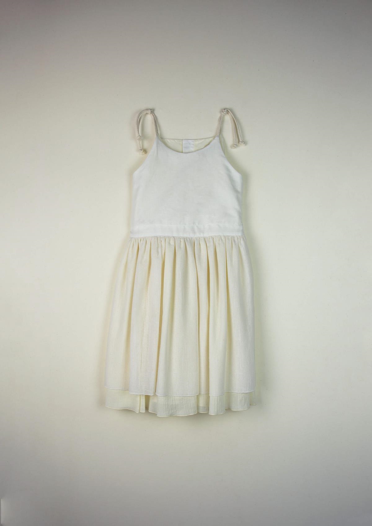 Mod.29.2 White dress with straps | SS21Mod.29.2 White dress with straps | 1