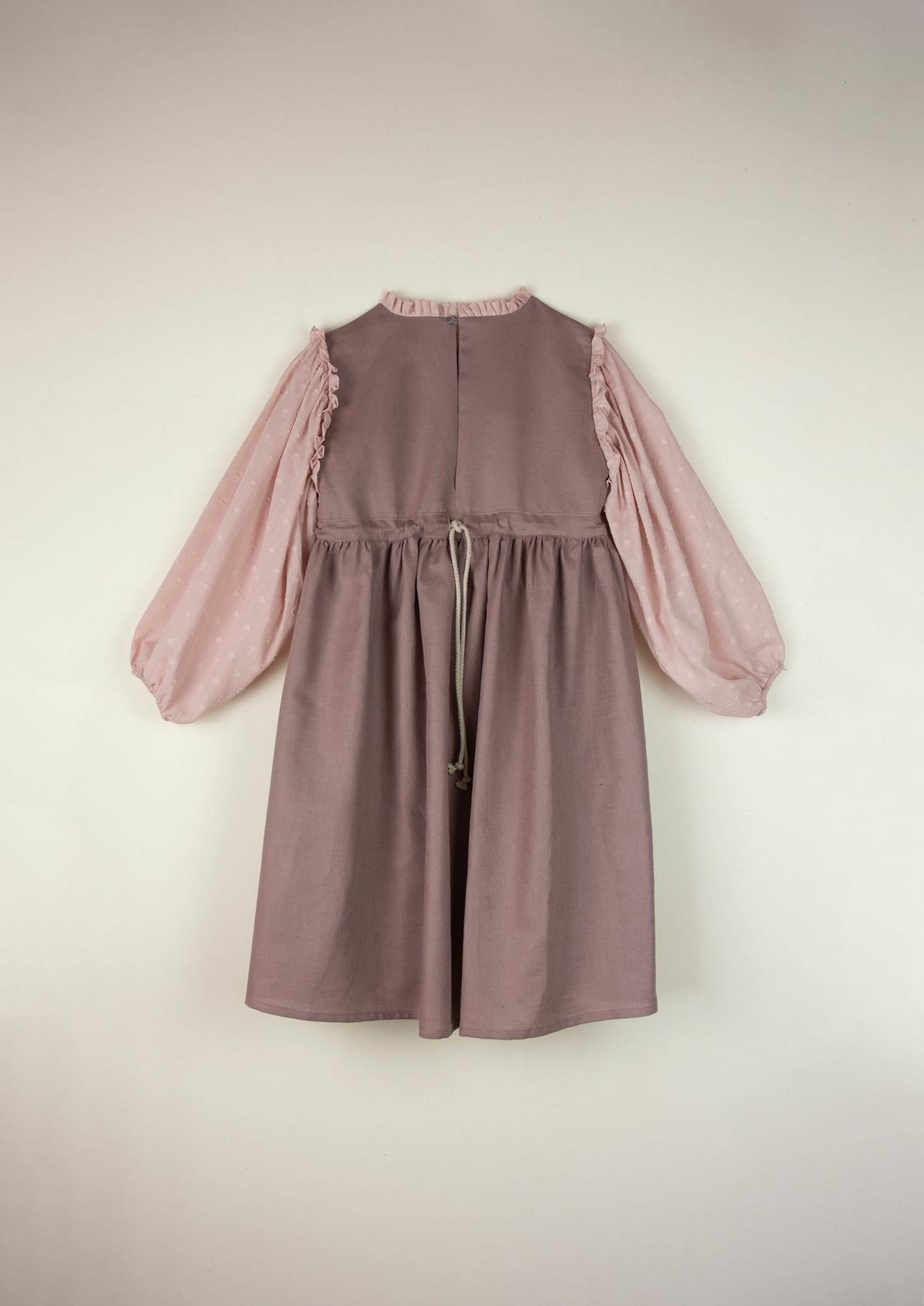 Mod.32.2 Long-sleeved pink dress | SS21Mod.32.2 Long-sleeved pink dress | 1